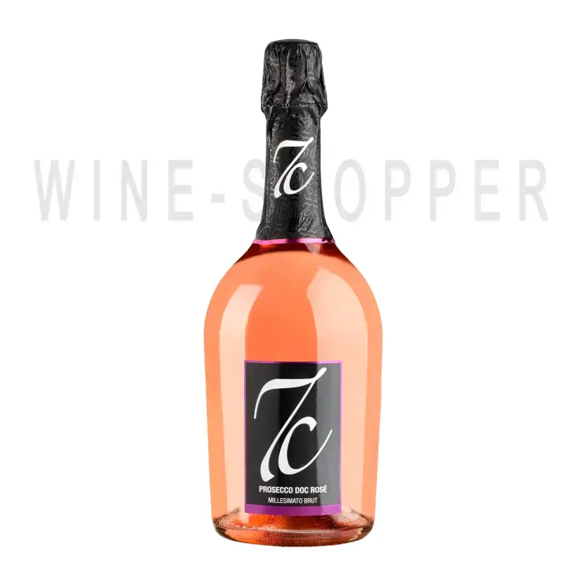 Игристое вино Conca d'Oro 7C Prosecco Millesimato Rose Brut DOC 0.75 л