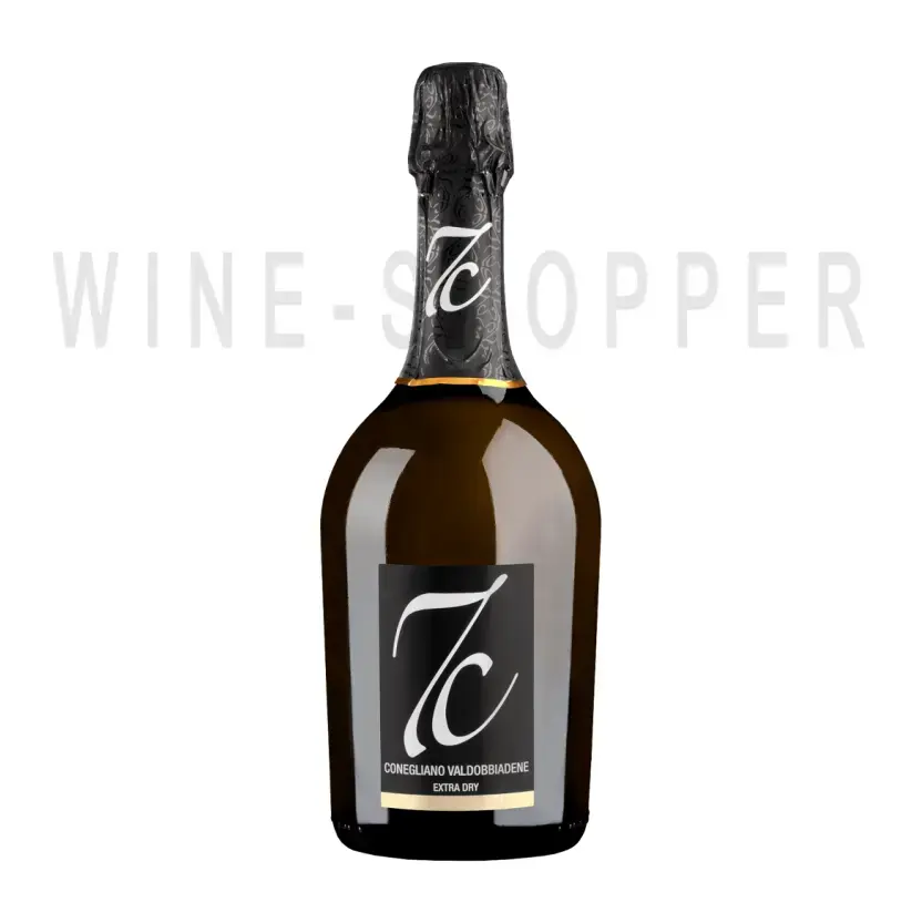 Игристое вино 7С Prosecco Conegliano Valdobbiadene Superiore Millesimato Extra Dry 0.75 л