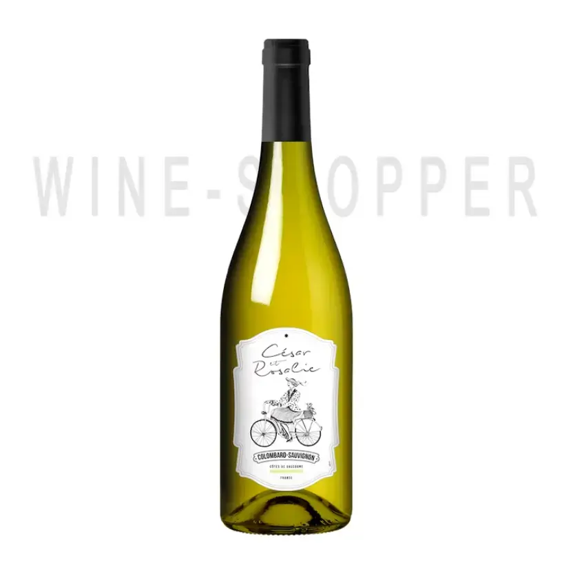 Вино Cesar et Rosalie Colombard-Sauvignon Blanc Cotes de Gascogne IGT 2020 0.75 л