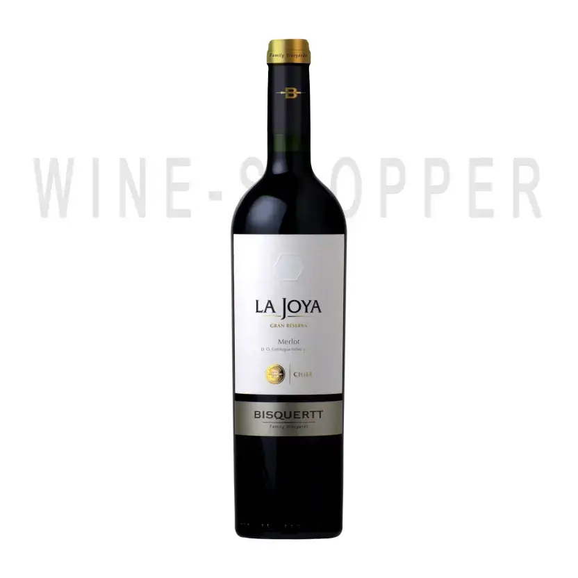 Вино Bisquertt La Joya Gran Reserva Merlot Colchagua Valley DO 2020 0.75 л
