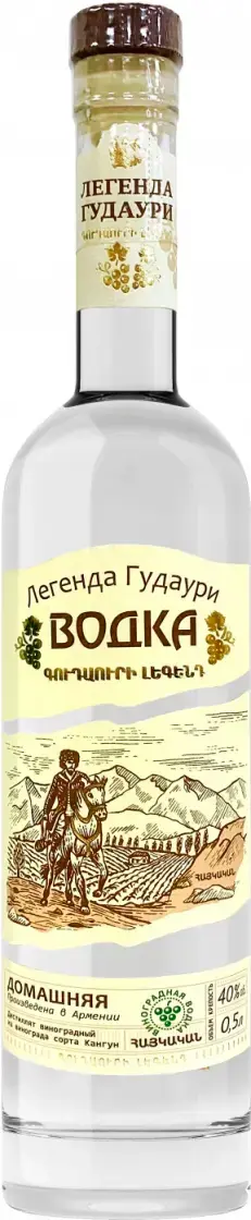 Чача Легенда Гудаури Домашняя, 0.5 л