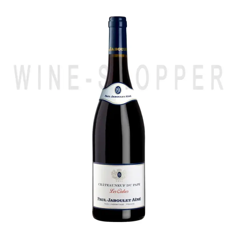Вино Paul Jaboulet Aine Les Cedres Rouge Chateauneuf du Pape AOC 2019 0.75 л