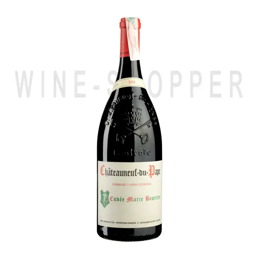 Вино Henri Bonneau Chateauneuf-du-Pape Cuvee Marie Beurrier 2016 1.5 л