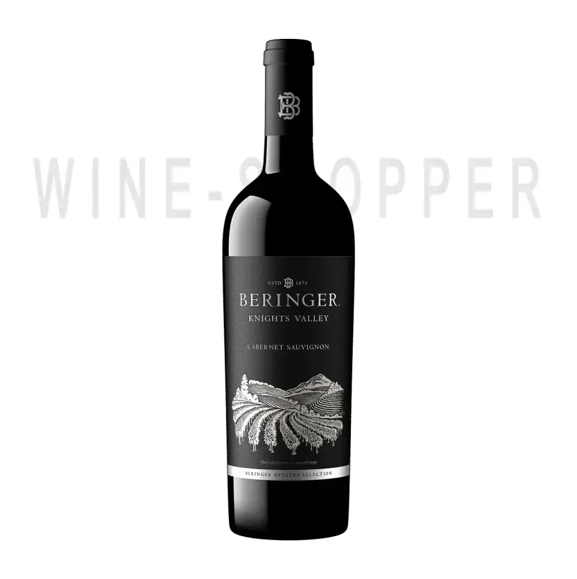 Вино Beringer Cabernet Sauvignon Knights Valley 2018 0.75 л