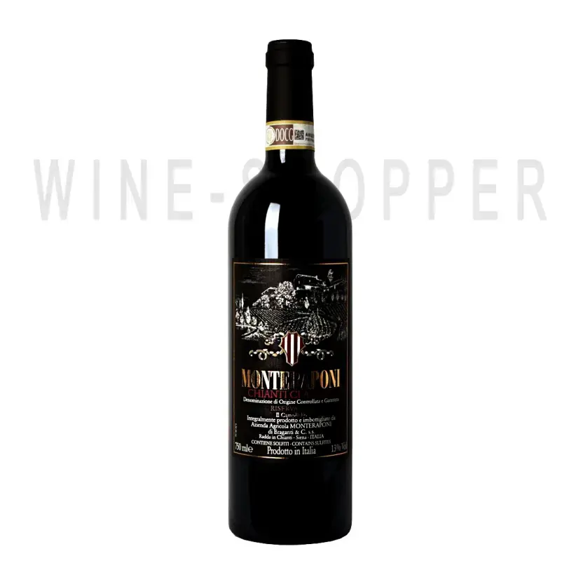 Вино Monteraponi Chianti Classico DOCG Riserva Il Campitello 2018 0.75 л