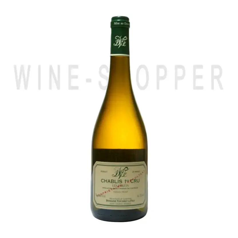Вино Domaine Vocoret Les Forets Vieilles Vignes Chablis 1-er Cru AOC 2018 0.75 л