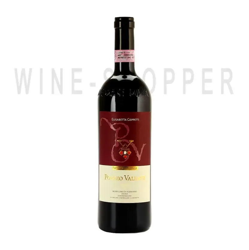 Вино Fattoria Le Pupille Poggio Valente Morellino di Scansano Riserva DOC 2009 0.75 л