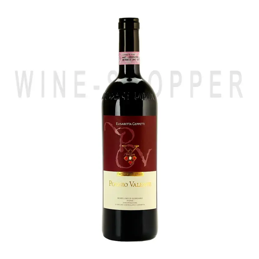 Вино Fattoria Le Pupille Poggio Valente Morellino di Scansano Riserva DOC 2010 0.375 л