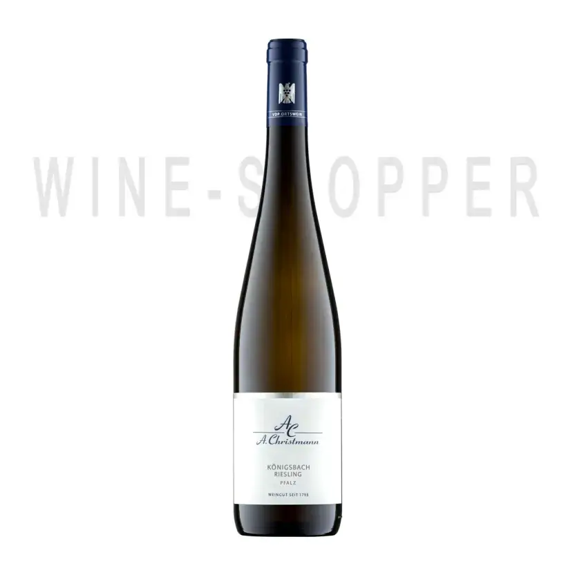 Вино A. Christmann Konigsbach Riesling trocken 2020 0.75 л