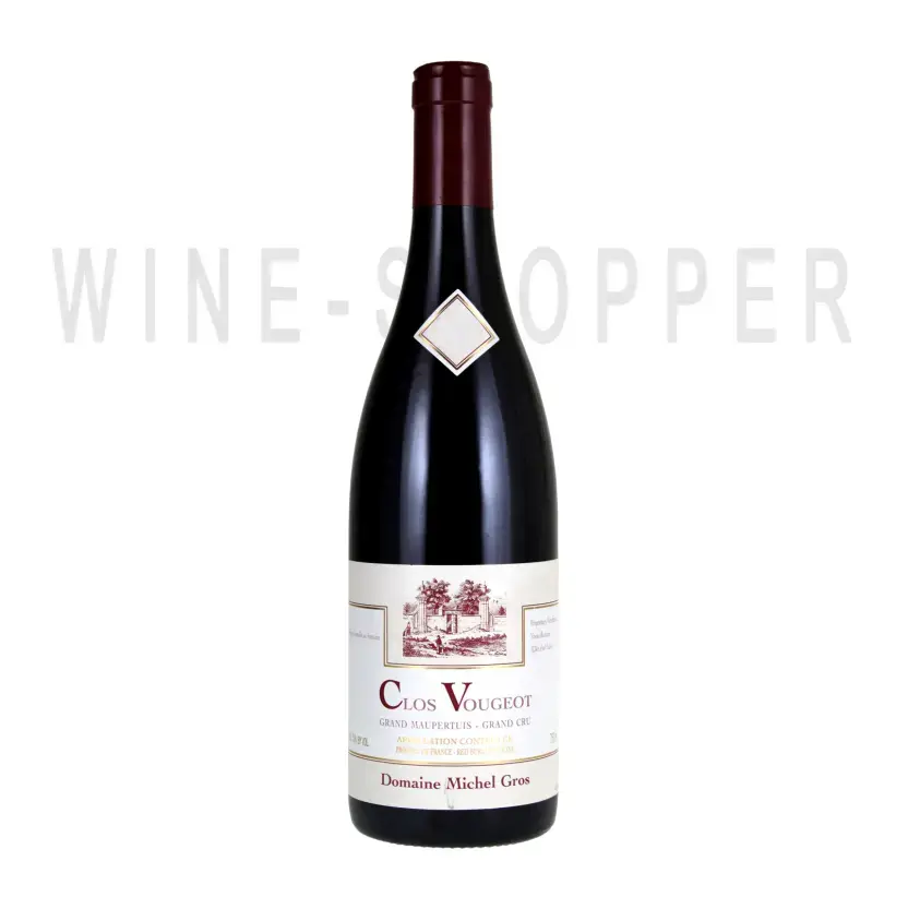 Вино Domaine Michel Gros Clos Vougeot Grand Maupertuis Grand Cru AOC 2019 0.75 л