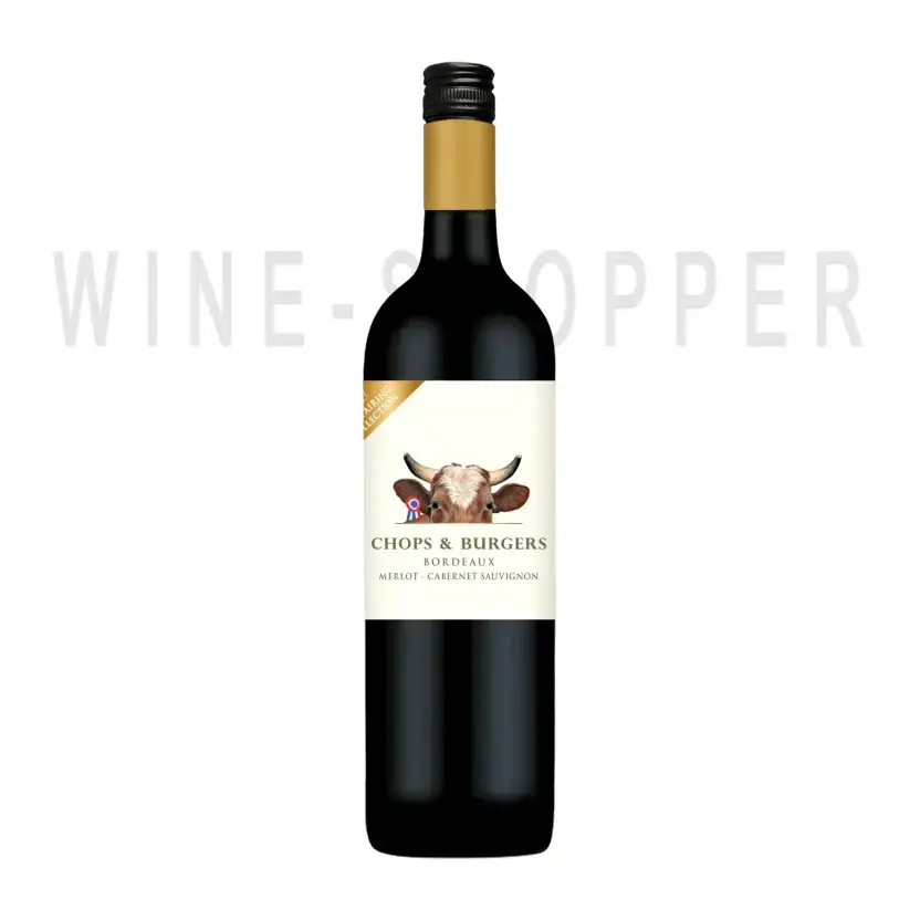 Вино Barton & Guestier Chops & Burgers Bordeaux Rouge 2016 0.75 л