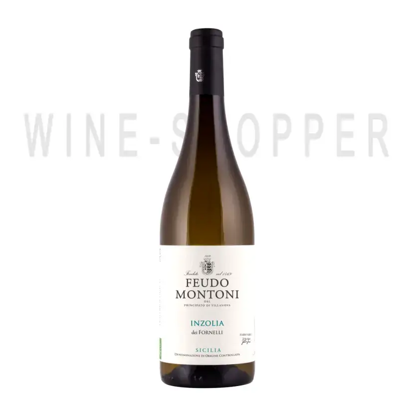 Вино Feudo Montoni Inzolia dei Fornelli Sicilia DOC 2019 0.75 л