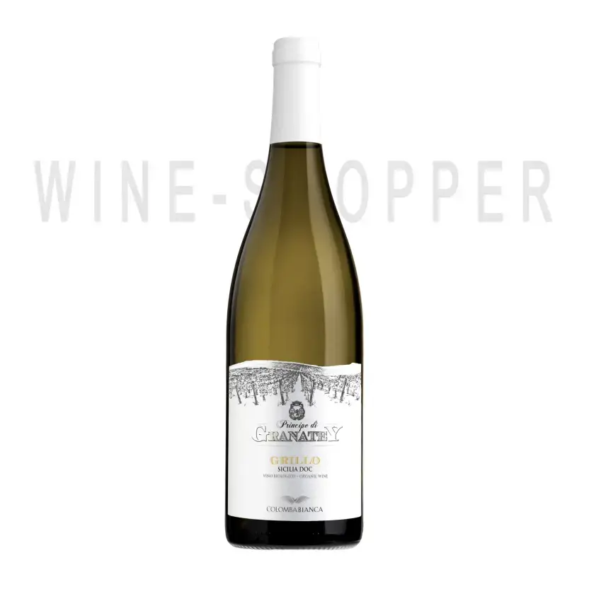 Вино Colomba Bianca Principe di Granatey Grillo Sicilia DOC 2021 0.75 л