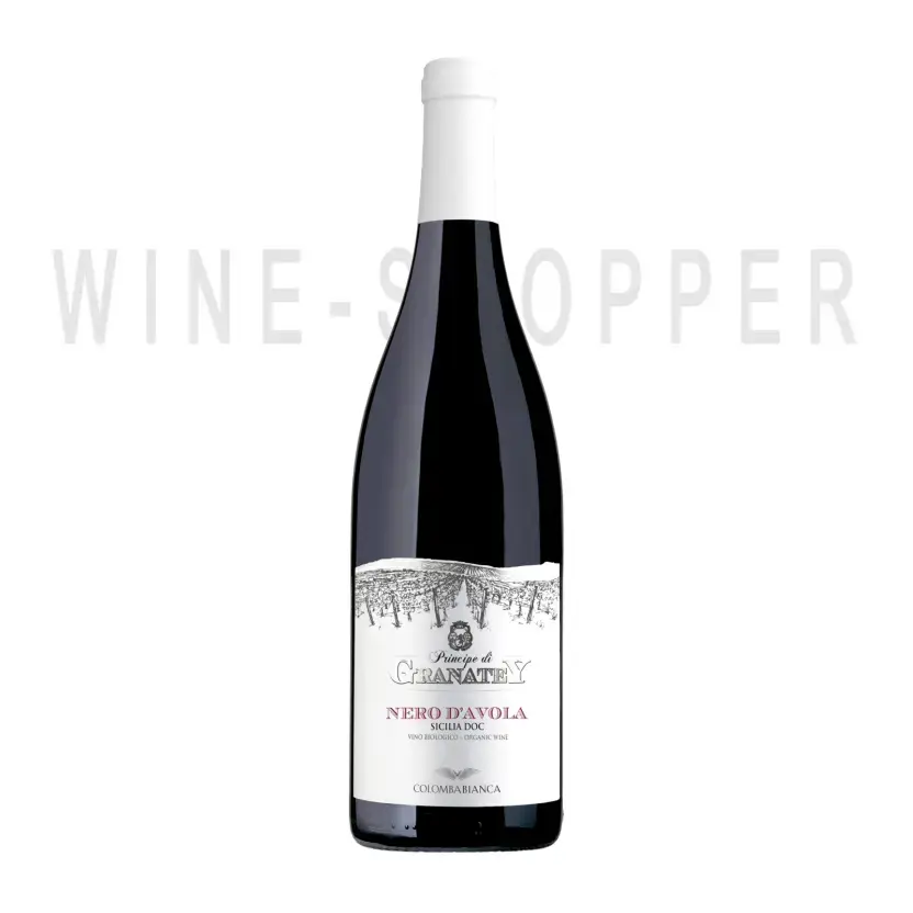 Вино Colomba Bianca Principe di Granatey Nero d'Avola Sicilia DOC 2020 0.75 л