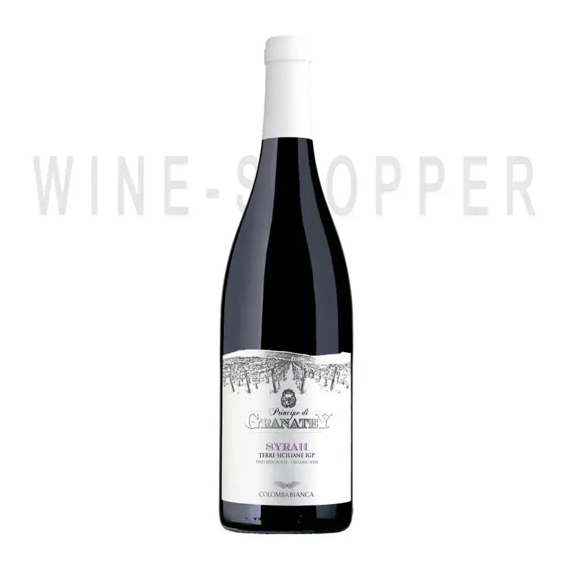Вино Colomba Bianca Principe di Granatey Syrah Terre Siciliane IGP 2020 0.75 л