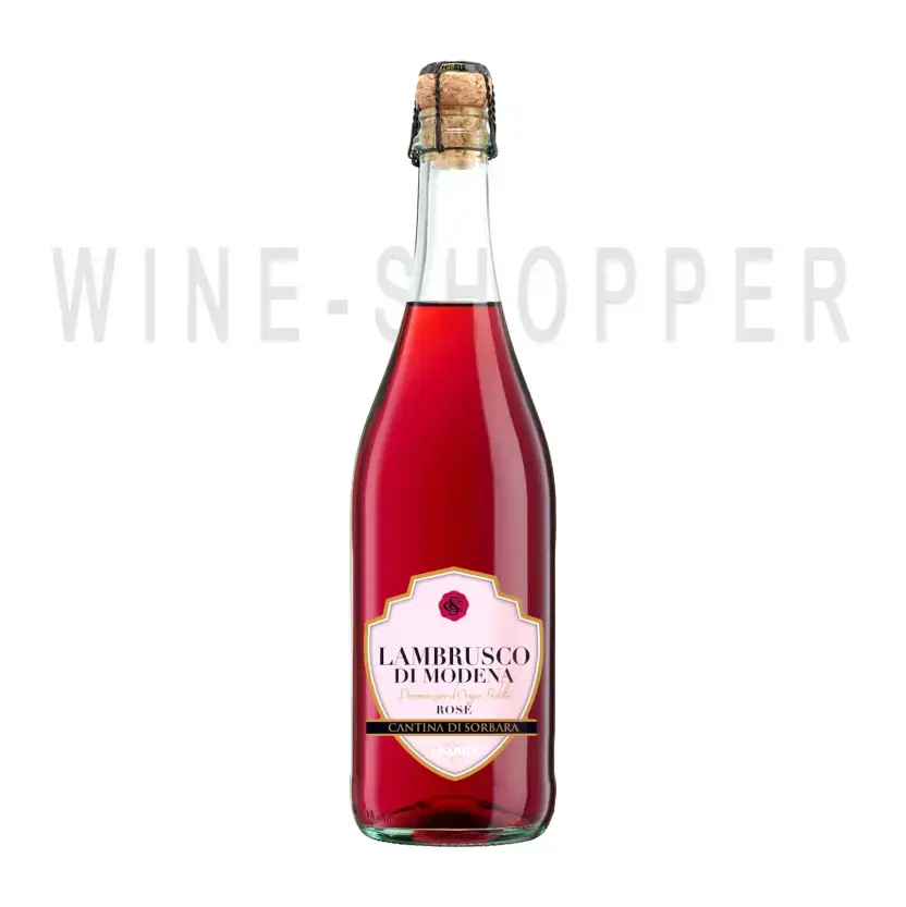Игристое вино Cantina di Sorbara Lambrusco di Modena Rose DOP 0.75 л