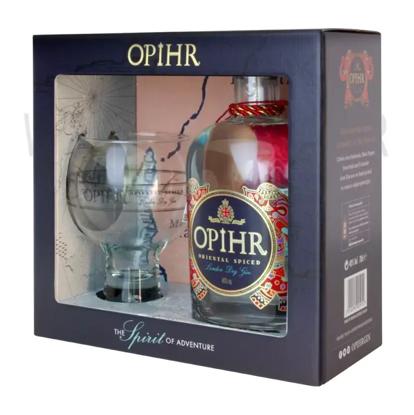 Джин Opihr Oriental Spiced Gin gift box with glass 0.7 л