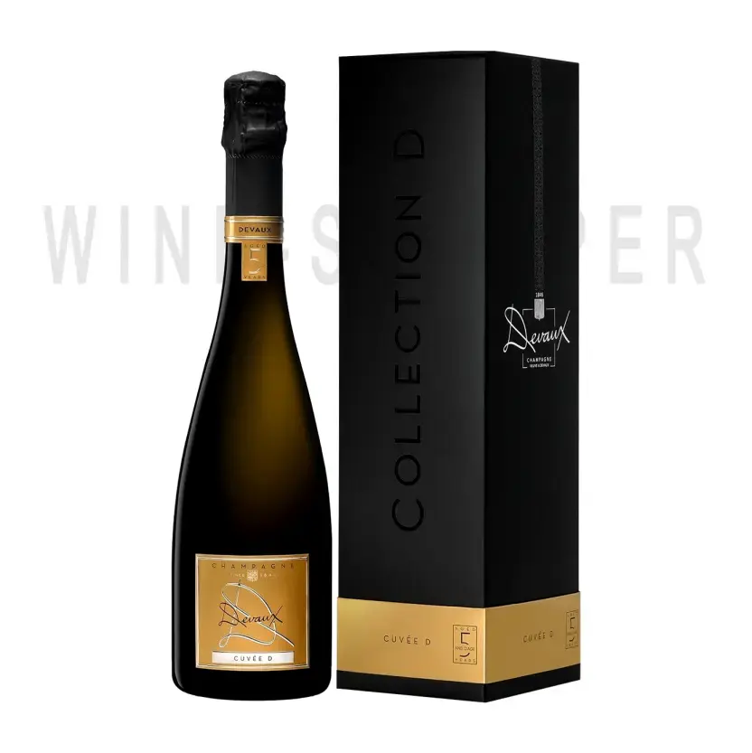 Шампанское Devaux Cuvee D Brut (aged 5 years) Champagne AOC gift box 0.75 л