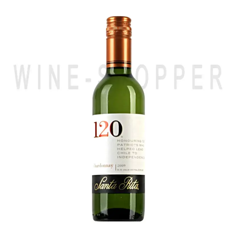 Вино Chardonnay Valle Central Santa Rita 2009 0.375 л