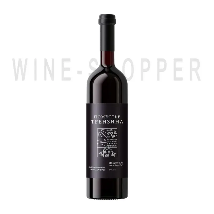  Domaine Lipko Поместье Трензина Red Blend 2019 0.75 л