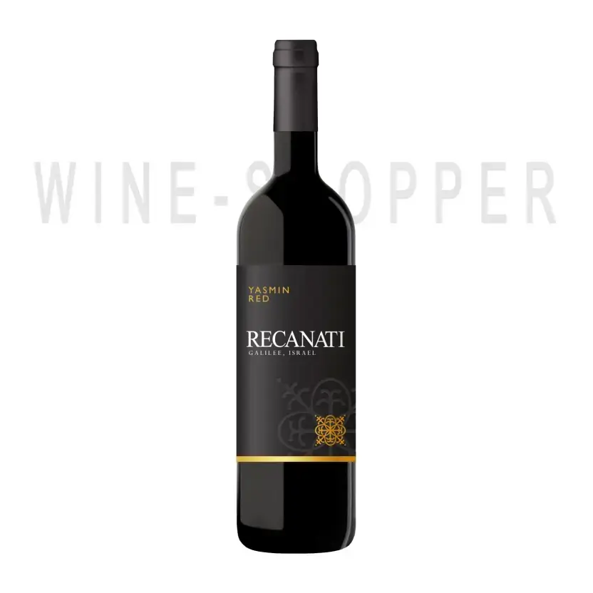 Вино Recanati Yasmin Red (kosher mevushal) 2021 0.75 л