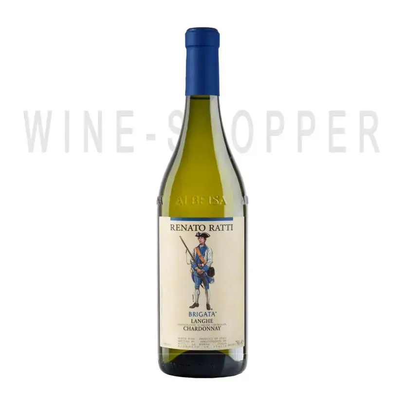 Вино Renato Ratti Brigata Chardonnay Langhe DOC 2020 0.75 л