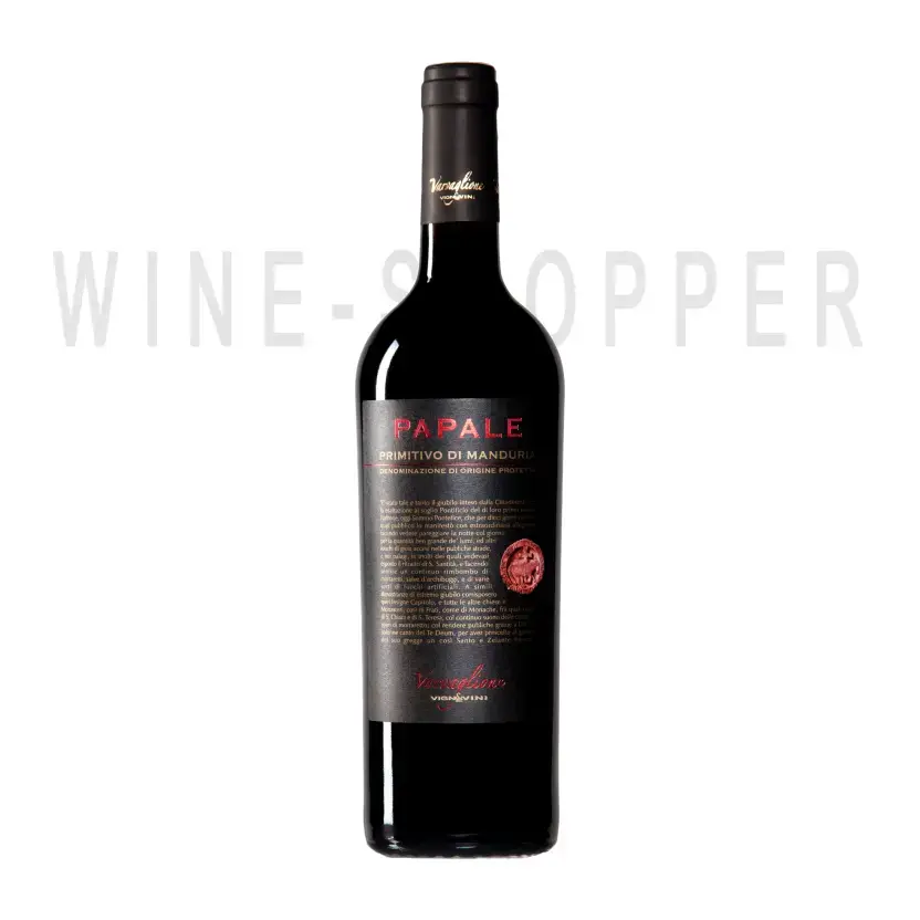 Вино Vigne E Vini Papale Primitivo di Manduria DOP 2020 0.75 л