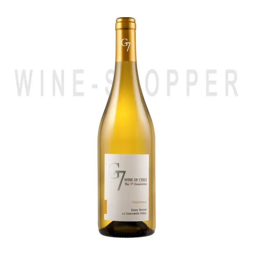 Вино Vina Carta Vieja G7 Chardonnay 2017 0.187 л