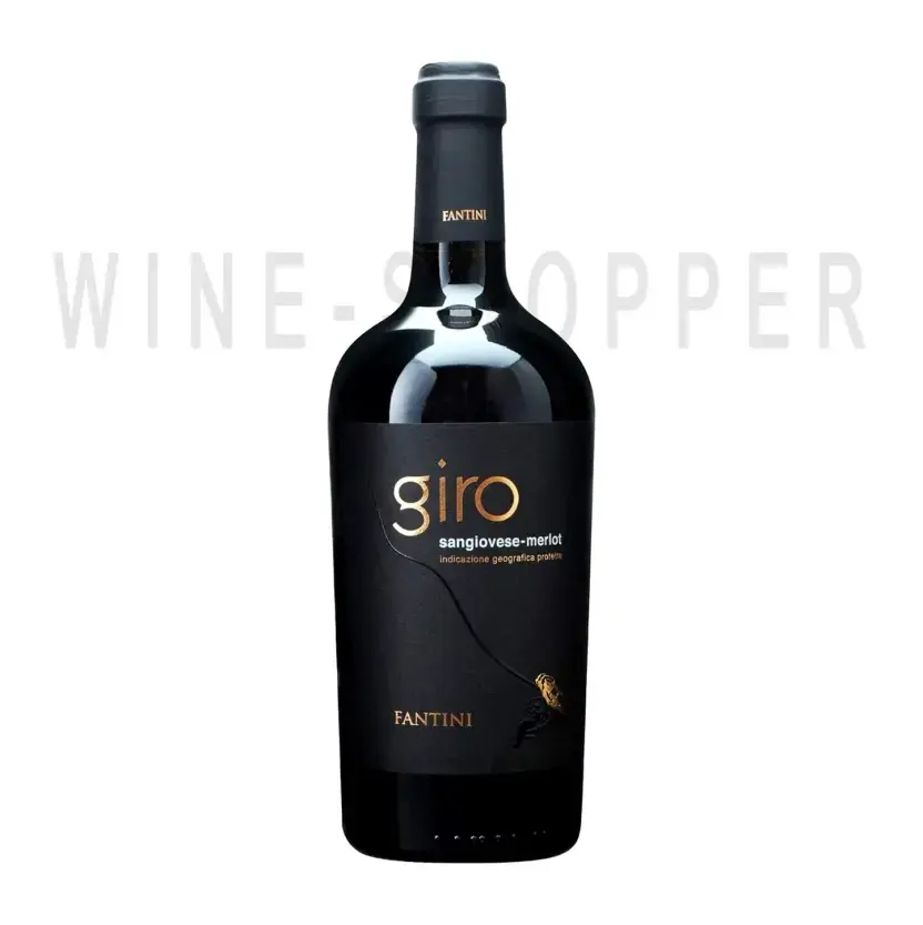 Вино Fantini Giro Sangiovese-Merlot Puglia IGP 2020 0.75 л