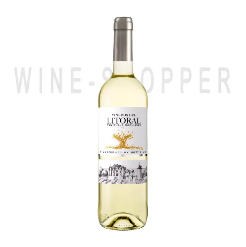 Вино Vinedos del Litoral Blanco Semidulce 0.75 л