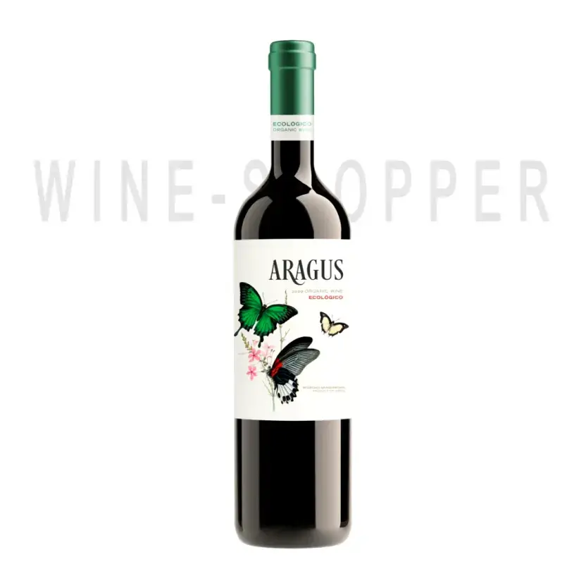 Вино Bodegas Aragonesas Aragus Ecologico Campo de Borja DO 2020 0.75 л