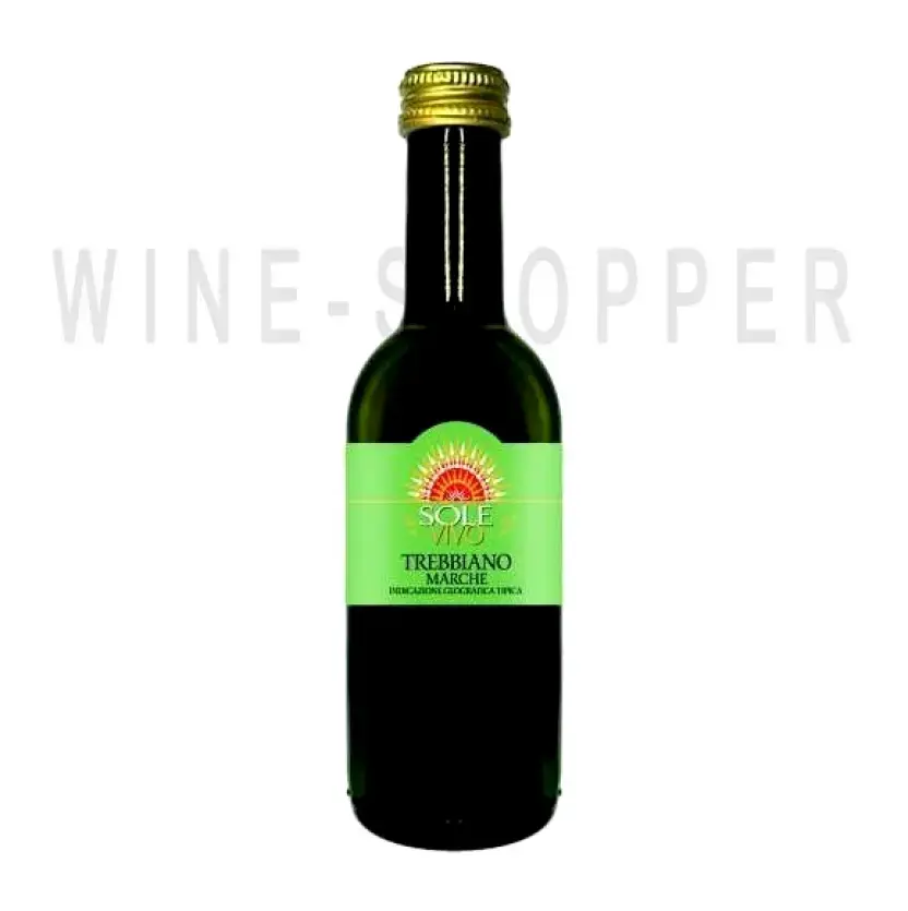 Вино Sole Vivo Trebbiano Marche IGT 2020 0.25 л