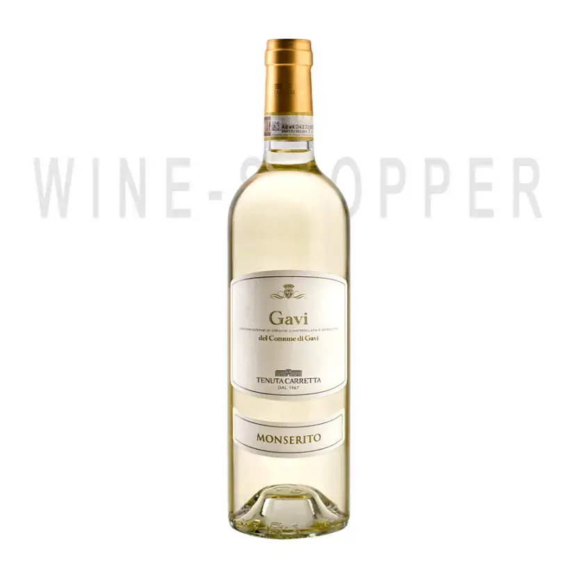 Вино Tenuta Carretta Monserito Gavi del Comune di Gavi DOCG, 2021, 0.75 л