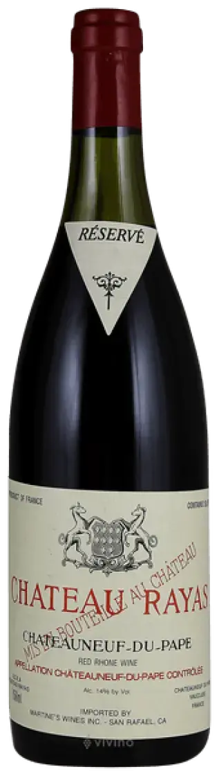 Вино Chateau Rayas Chateauneuf-du-Pape 2009 0.75 л