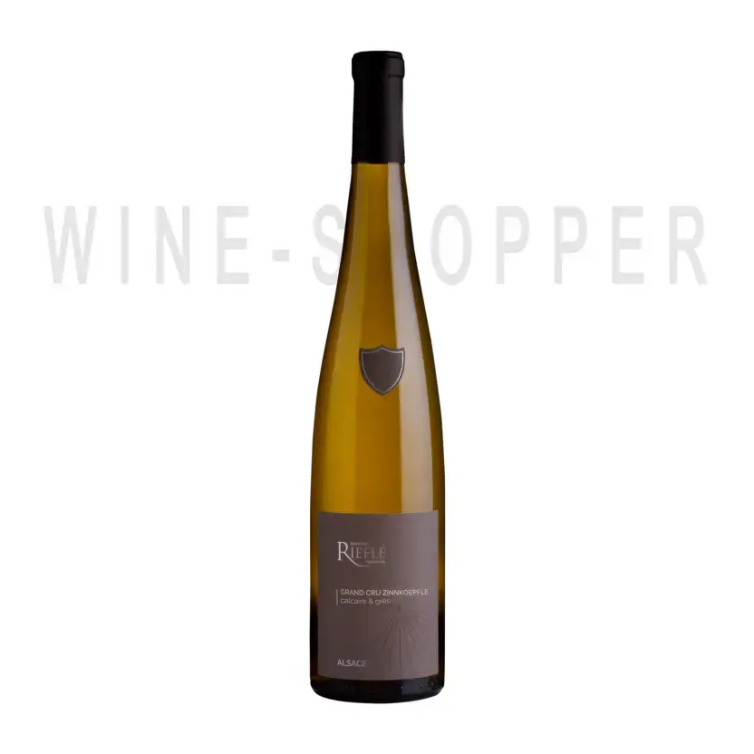 Вино Domaine Riefle Zinnkoepfle Grand Cru Riesling Alsace AOC 2018 0.75 л