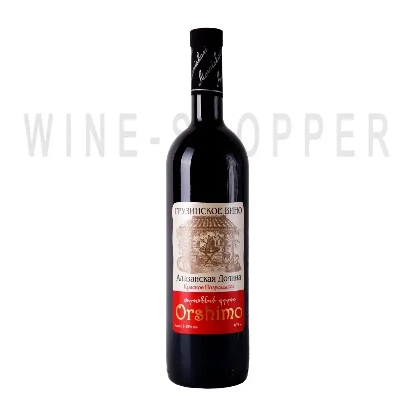 Вино Marniskari Orshimo Alazani Valley Red 0.75 л