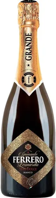 Игристое вино Ferrero Leonardo Semidolce, 0.75 л
