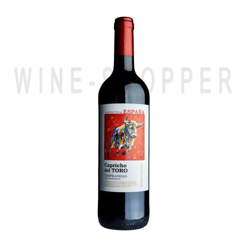 Вино Capricho del Toro Tempranillo Semidulce 2021 0.75 л