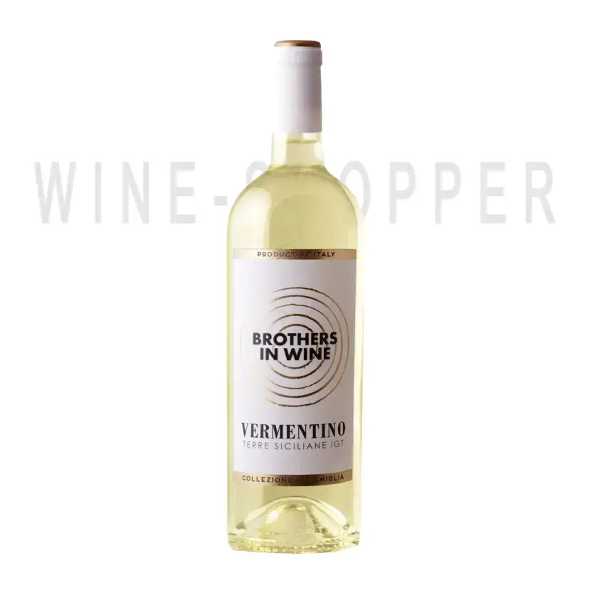 Вино Brothers in Wine Vermentino Terre Siciliane IGT 2019 0.75 л
