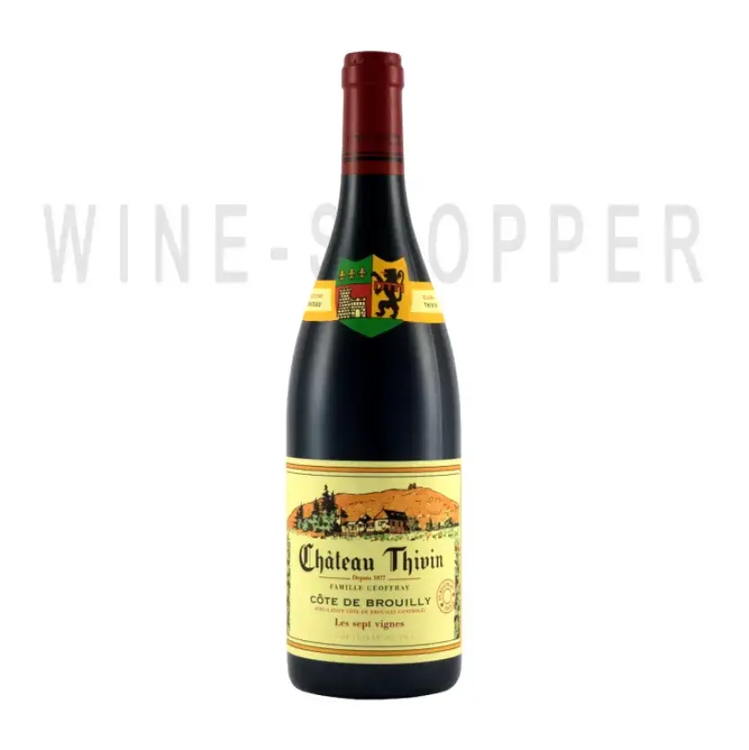 Вино Chateau Thivin Les sept vignes Cote de Brouilly AOC 2020 0.75 л
