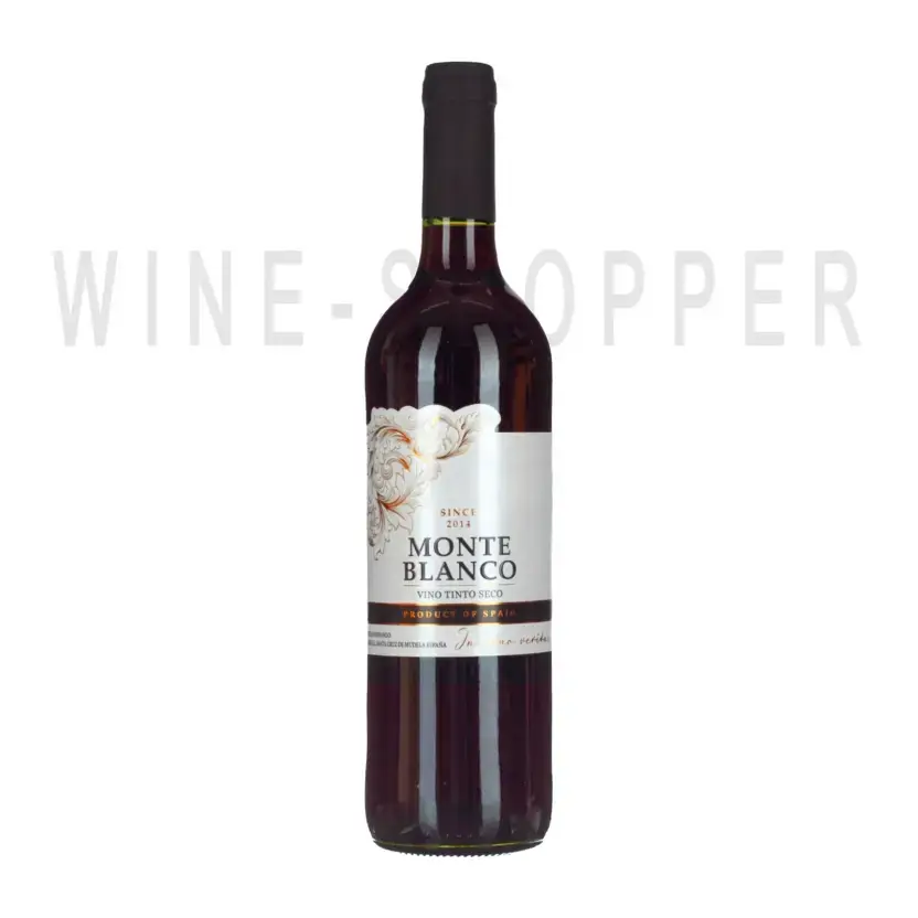 Вино Monte Blanco Tinto Seco 2019 0.75 л
