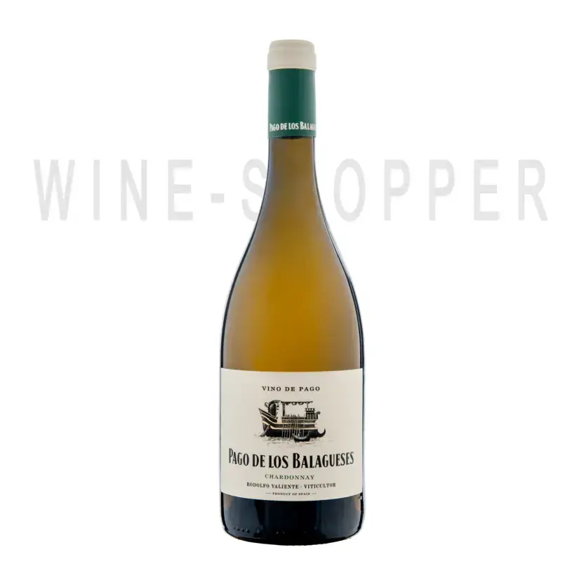 Вино Pago de Los Balagueses Chardonnay Vino de Pago DOP 2020 0.75 л