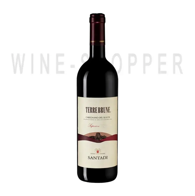 Вино Terre Brune Carignano del Sulcis DOC Superiore 2018 0.75 л