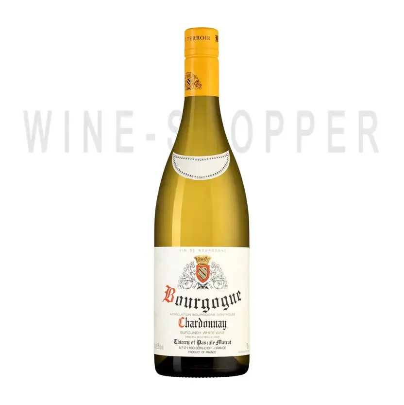 Вино Domaine Thierry et Pascale Matrot Bourgogne Chardonnay AOC 2018 0.75 л