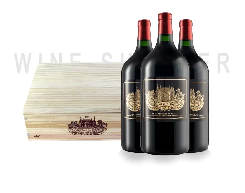 Вино Chateau Palmer 2004, 2005, 2008 wooden box 3 бут. 1.5 л