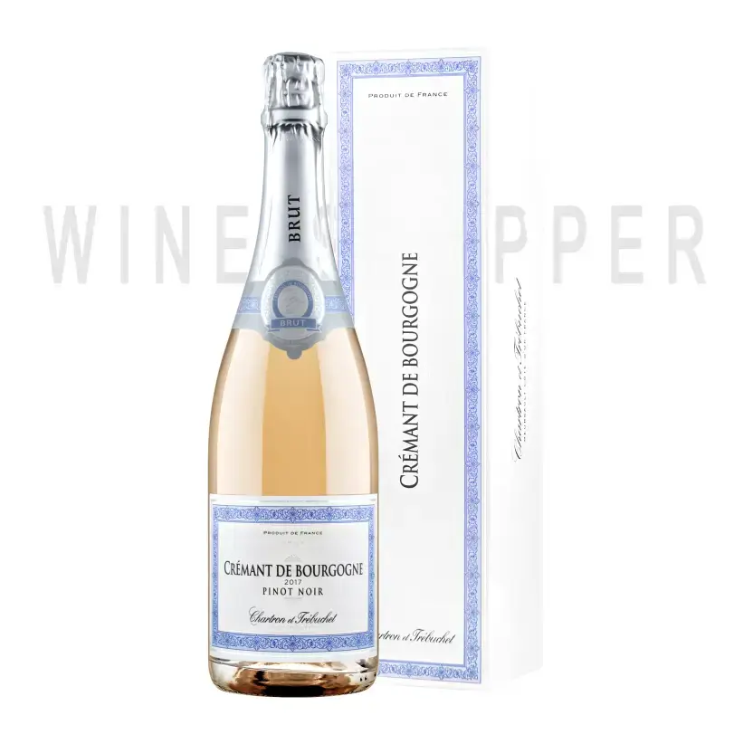 Игристое вино Chartron et Trebuchet Brut Rose Pinot Noir Cremant de Bourgogne AOC gift box 0.75 л