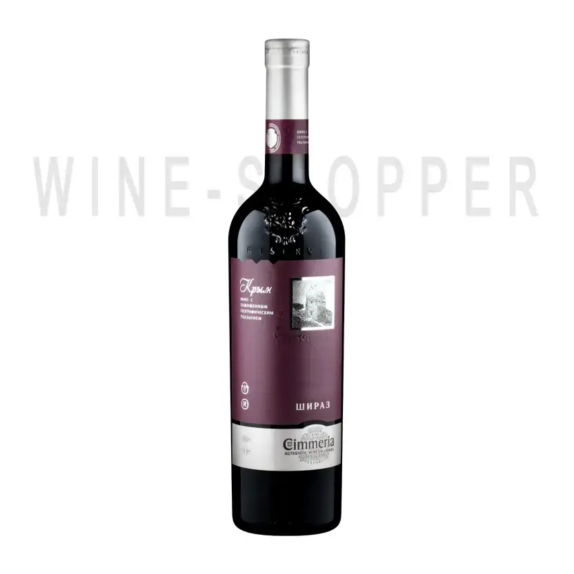 Вино Cimmeria Shiraz Dry Krym PGI 2019 0.75 л