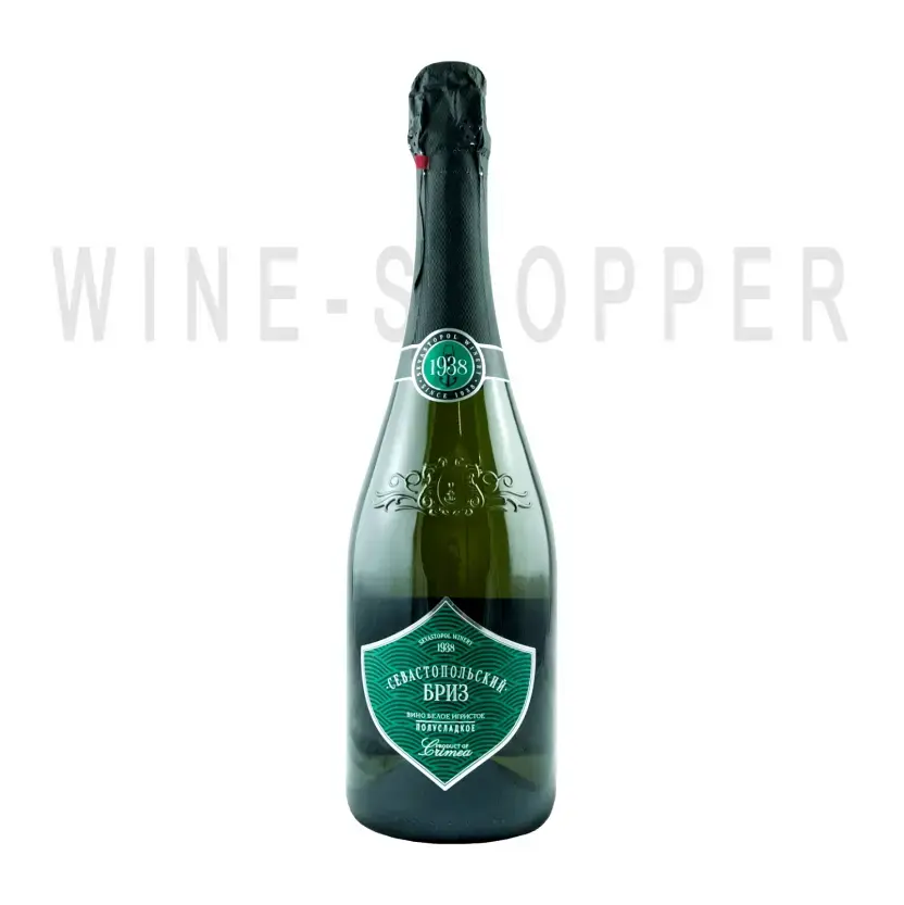 Игристое вино Sevastopol Winery Sevastopol Breeze White Semi-sweet 0.75 л