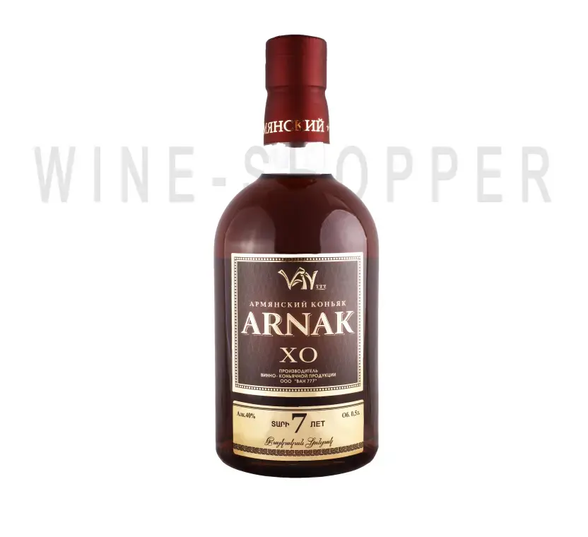 Коньяк Van 777 Arnak XO 7 years old in gift box 0.5 л