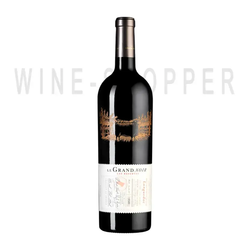 Вино Le Grand Noir Les Reserves Rouge Languedoc AOP 2017 0.75 л